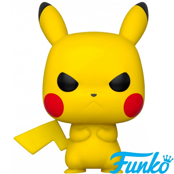 Funko POP #598 Pokemon Grumpy Pikachu Figure, Razors Edge Collectibles